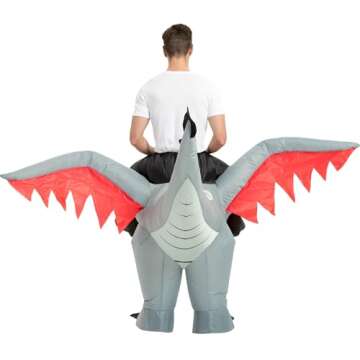 Tasanor Inflatable Dragon Costume for Adults