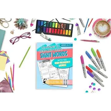 Learning to Read and Write: Sight Words: With 100 High-Frequency Words! Educational Workbook: Ages 4-7