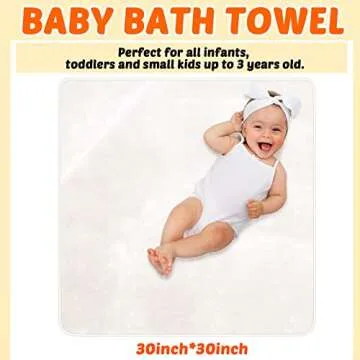 Reginary Baby Hooded Towels - Soft Coral Fleece Set