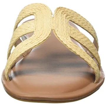 Drop Women's Monika Raffia Sandal - Stylish & Comfortable