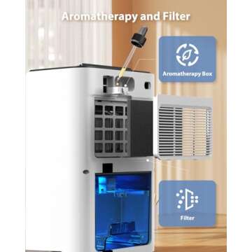 UBBO Dehumidifier for Home Effective Quiet Humidity Control