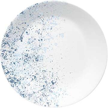 Corelle Dinner Set, Blue, White