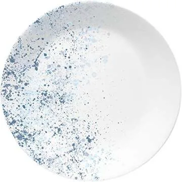 Corelle Dinner Set, Blue, White