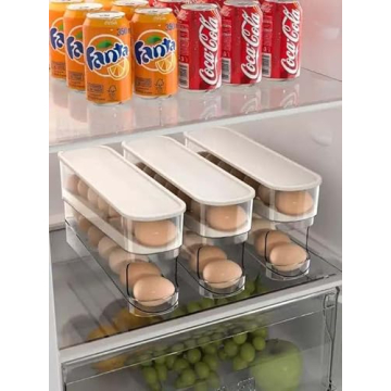 RedRoko Egg Dispenser - Holds 12-14 Eggs Organize Your Kitchen