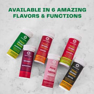 Amazing Grass Fizzy Green Tablets: Delicious Superfood Boost