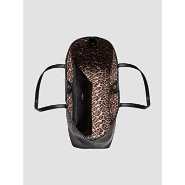 GUESS womens Vikky tote handbags, Black, One Size US