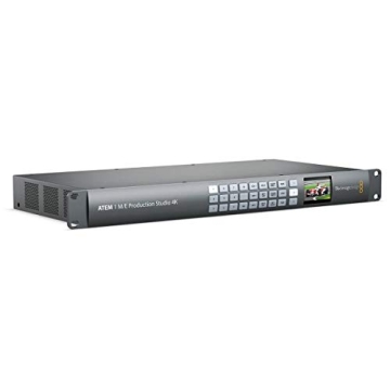 Blackmagic Design ATEM 1 M/E Production Studio 4K Pro Switcher/Keyer with DVE