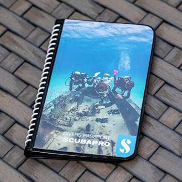 Durable SCUBAPRO Diver’s Logbook for All Divers