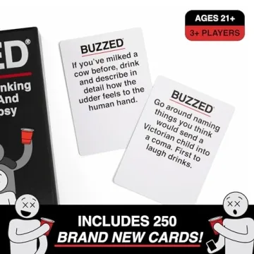 Buzzed - The Hilarious Party Game That Will Get You & Your Friends Tipsy