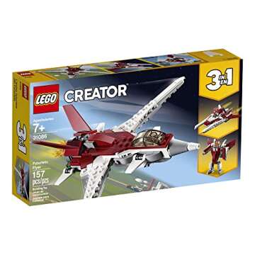 LEGO Creator 3in1 Futuristic Flyer 31086 Building Kit (157 Pieces)