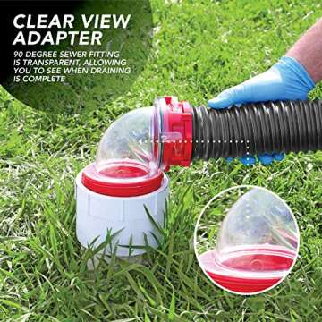 Valterra 20-Foot RV Sewer Hose Kit for Efficient Travel