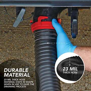 Valterra 20-Foot RV Sewer Hose Kit for Efficient Travel