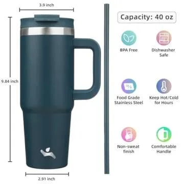 Stylish Insulated Tumbler for Hydration Enthusiasts