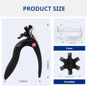 Adjustable AIRSEE Nail Clippers for Excellent Acrylic Care