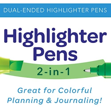 Crayola Dual Tip Pens & Highlighters, 6 Count Essential Set