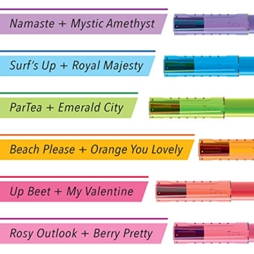 Crayola Dual Tip Pens & Highlighters, 6 Count Essential Set