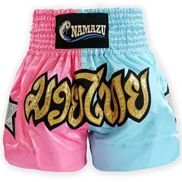 NAMAZU Muay Thai Shorts for Men and Women Training Gear