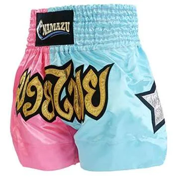 NAMAZU Muay Thai Shorts for Men and Women Training Gear
