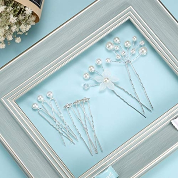 Stunning 44-Piece Wedding Hair Accessories for Brides