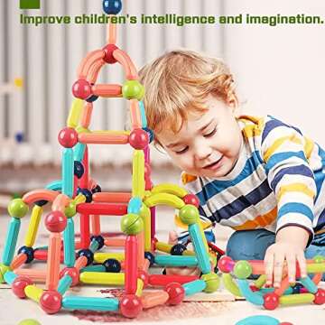 AZEN 100PCS Building Blocks - Durable and Educational Fun