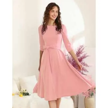 DRESSTELLS Vintage Cocktail Dress for Women - Elegant Formal Attire