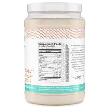 Alani Nu Whey Protein Powder Munchies | 23g Protein with Low Sugar & Digestive Enzymes | Meal Replac...