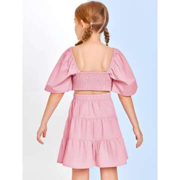 Batermoon Pink Summer Dress for Girls - Cute & Casual