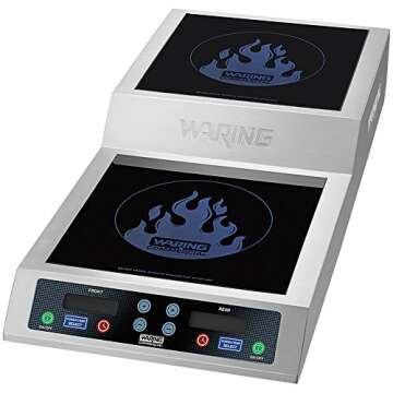 Waring Commercial WIH800 Double Induction Electric Burner – Effortless Cooking Experience