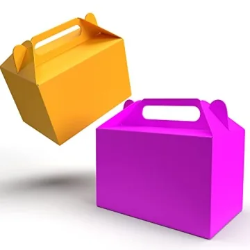 The Dreidel Company Gable Treat Boxes for Colorful Events