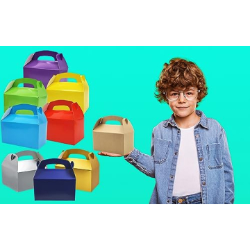 The Dreidel Company Gable Treat Boxes for Colorful Events