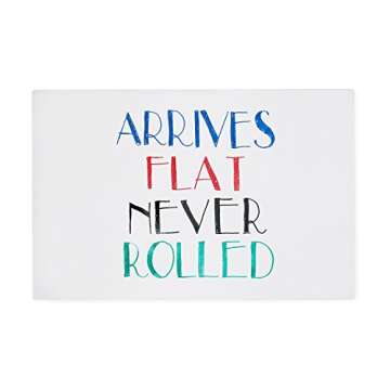 Refridge Reminder Magnetic Dry Erase Whiteboard 17 X 11 Sheet for Refrigerator with Stain Resistant Technology. Set of 4 Magnetic Markers and a Big Magnetic Eraser. Ships Flat, Never Rolled!!