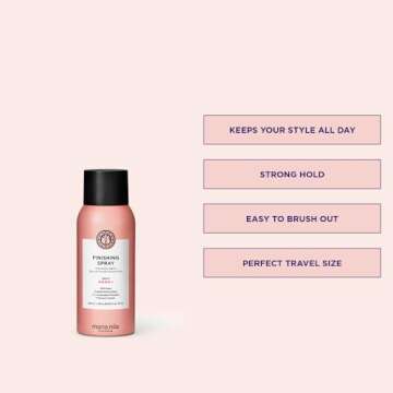 Maria Nila Finishing Spray - Strong Hold & Vegan Friendly