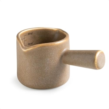 YHOJOY Espresso Measuring Cup - Chic Ceramic Coffee Essential for Perfect Shots
