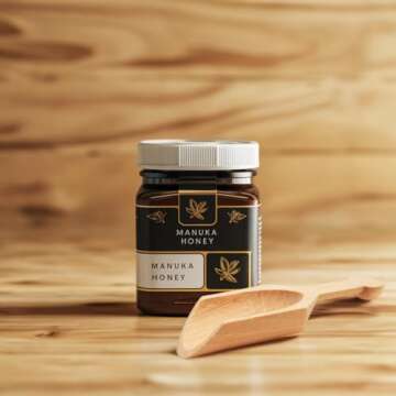 Small Wooden 1 Tablespoon Scoops for Food Canisters & Jars, Table Spoons Measuring Spoon, Wood Manuka Honey Bath Salts, & Coffee Scoop, Mini Candy Scoops for Candy Buffet, Pack of 15 by Woodpeckers