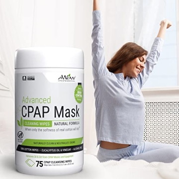 AWOW Professional CPAP Wipes - Natural Odor Control