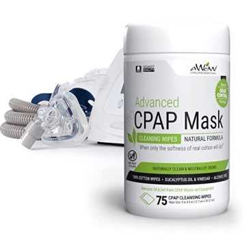 AWOW Professional CPAP Wipes - Natural Odor Control