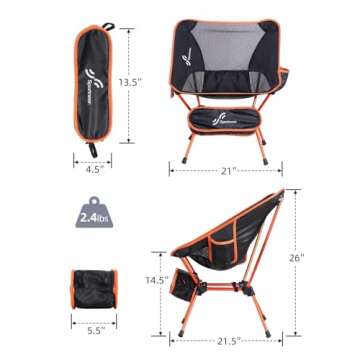 Lightweight Sportneer Camping Chair for Outdoor Adventures