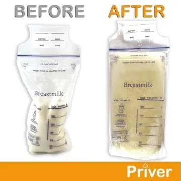 Freeze Flat Breast Milk Storage Bag Freezer Device - Freeze Breastmilk Bags Flat - Organize Breast Milk Storage Bags - Space Saving Freezer System - Breast Pump Accessories - A Priver Original