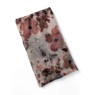 Stylish Floral Print Scarves for Women - GERINLY