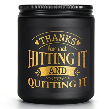 UOKPT Scented Candles for Men - Funny Gifts for Boyfriend - Naughty Birthday Gift for Him - Annivers...