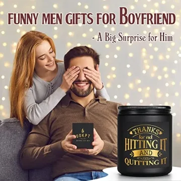 UOKPT Funny Scented Candle for Him - Unique Gifts Ideas