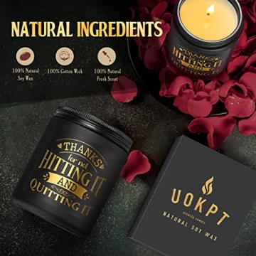 UOKPT Funny Scented Candle for Him - Unique Gifts Ideas