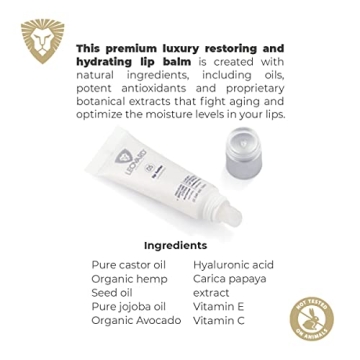 Leovard Organic Lip Balm -  Hydrating & Natural Ingredients