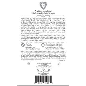 Leovard Organic Lip Balm -  Hydrating & Natural Ingredients