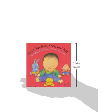 Bilingual Baby Board Book for Spanish and English Learners