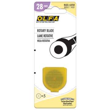 OLFA 28mm Rotary Cutter Blades - Precision Cutting Tools