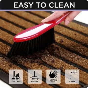 ubdyo Extra Durable Door Mat for Clean and Stylish Entryways