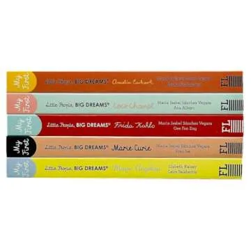 Little People, Big Dreams Series 1: 5 Books Collection Bundle Set