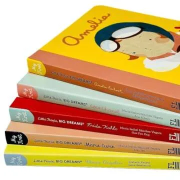 Little People, Big Dreams 5-Book Set for Kids