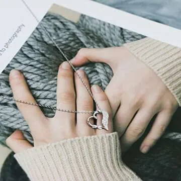Serenity Miscarriage Gifts For Mothers: Angel Wing Necklace